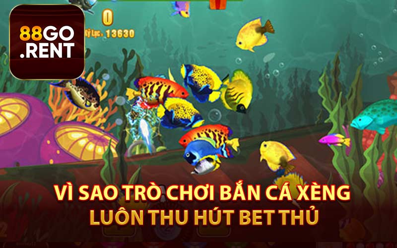 Vì sao trò chơi bắn cá xèng luôn thu hút bet thủ